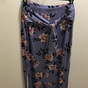 Floral Maxi Skirt